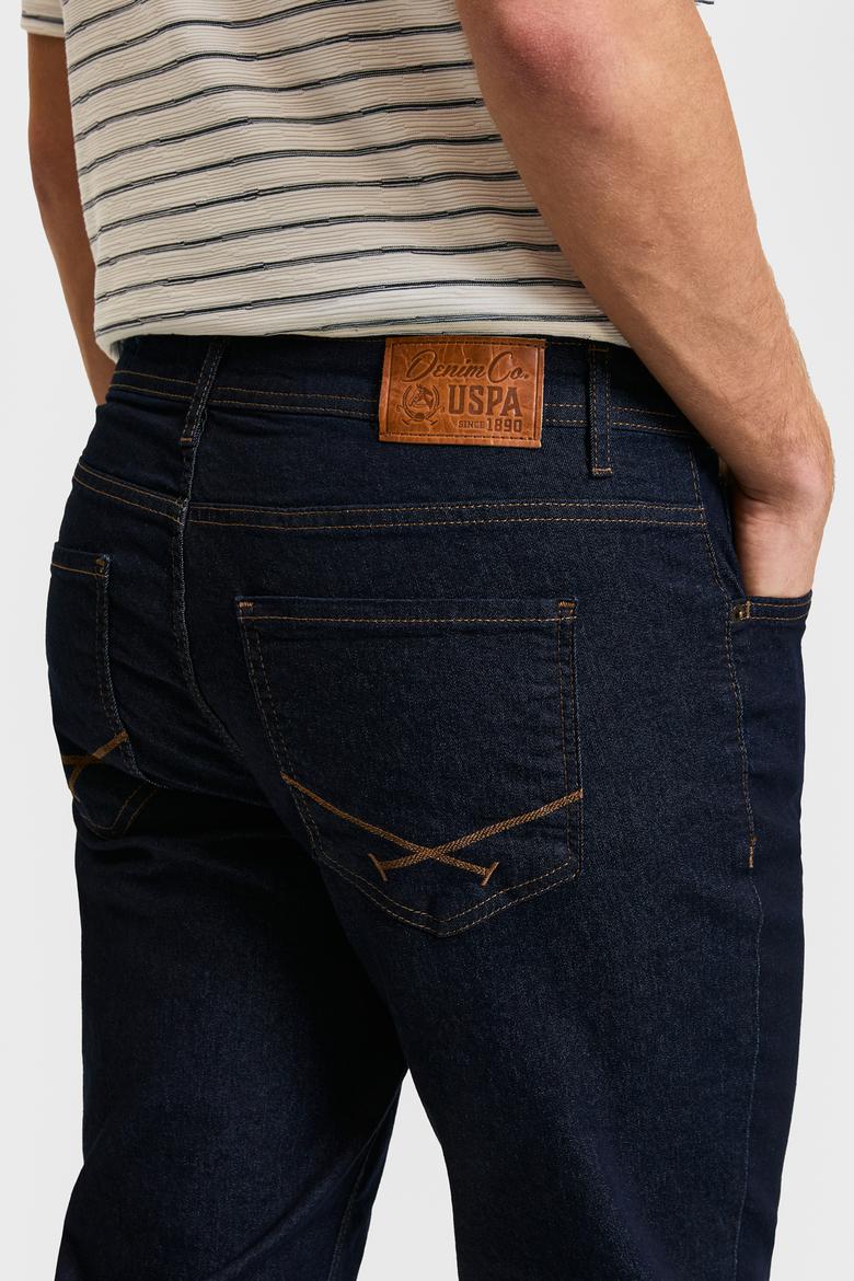 Erkek Koyu Mavi Jean Pantolon - 50323629033