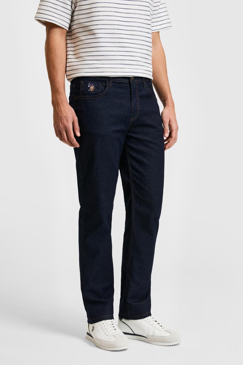 Erkek Koyu Mavi Jean Pantolon - 50323629033