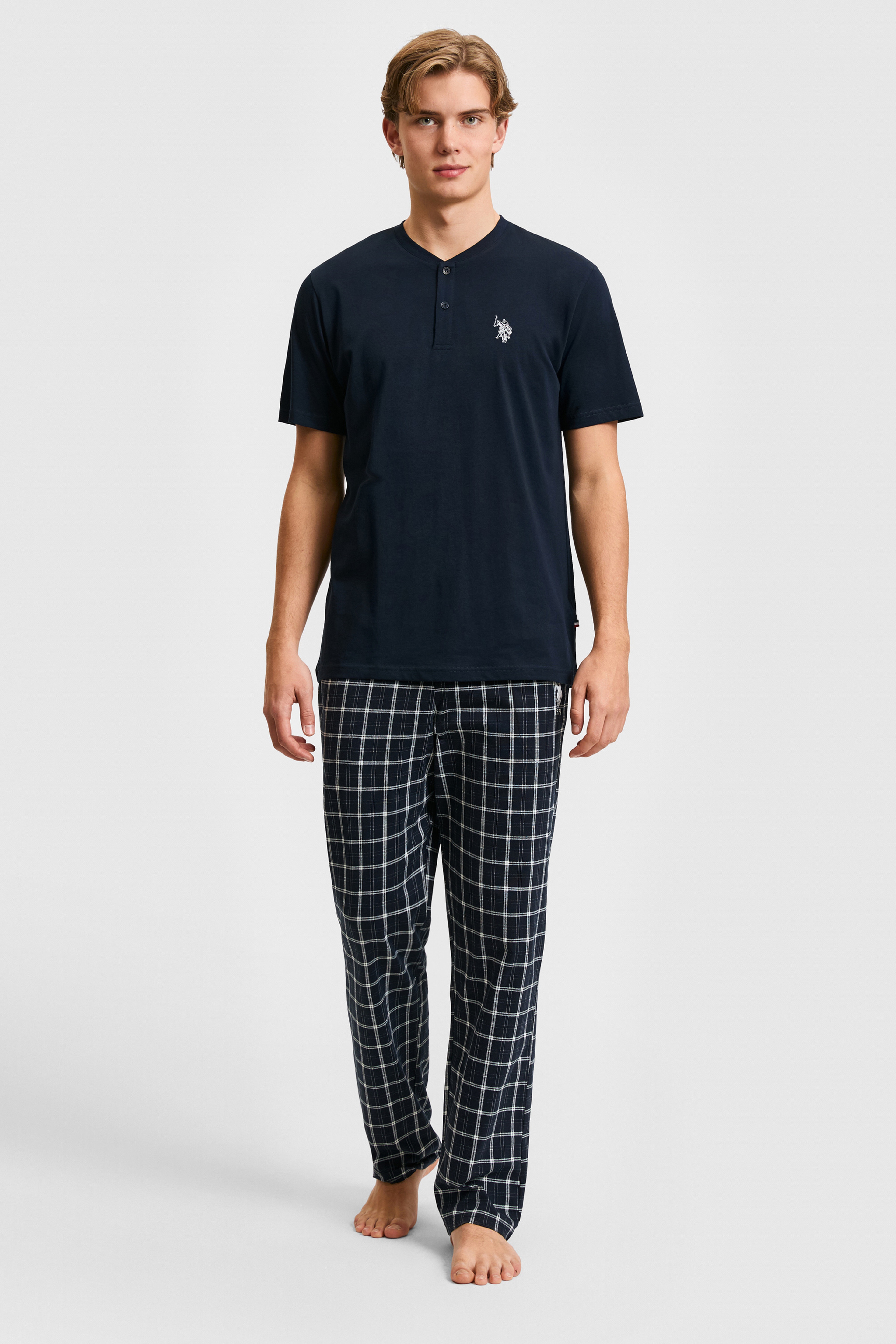 Erkek Lacivert Pijama Takımı - Image 3