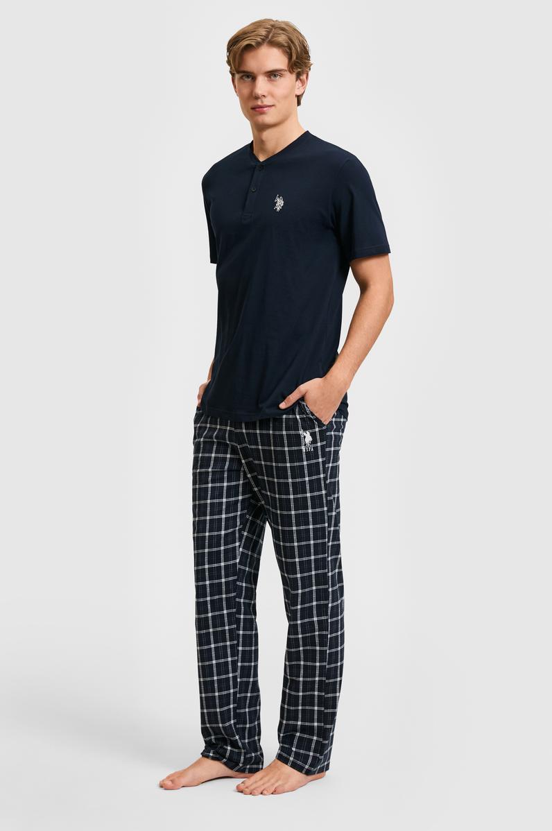 Erkek Lacivert Pijama Takımı