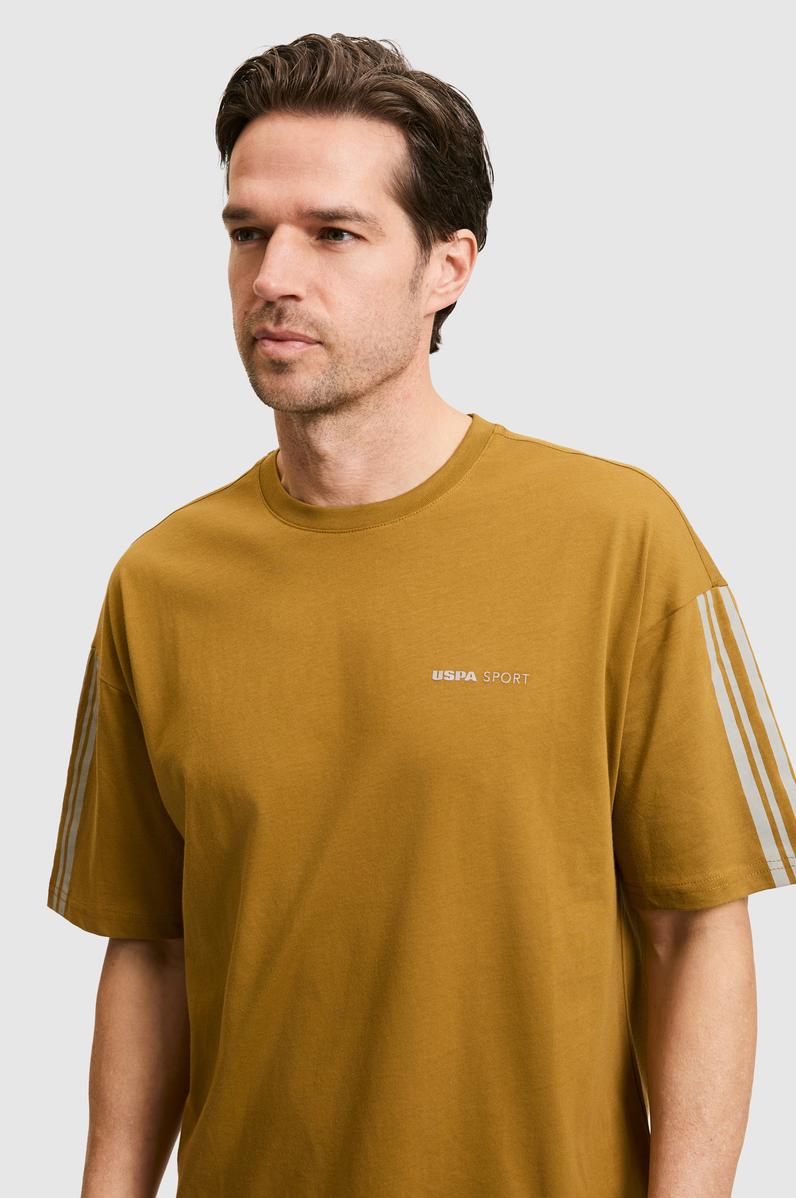 Erkek Açık Haki Tişört