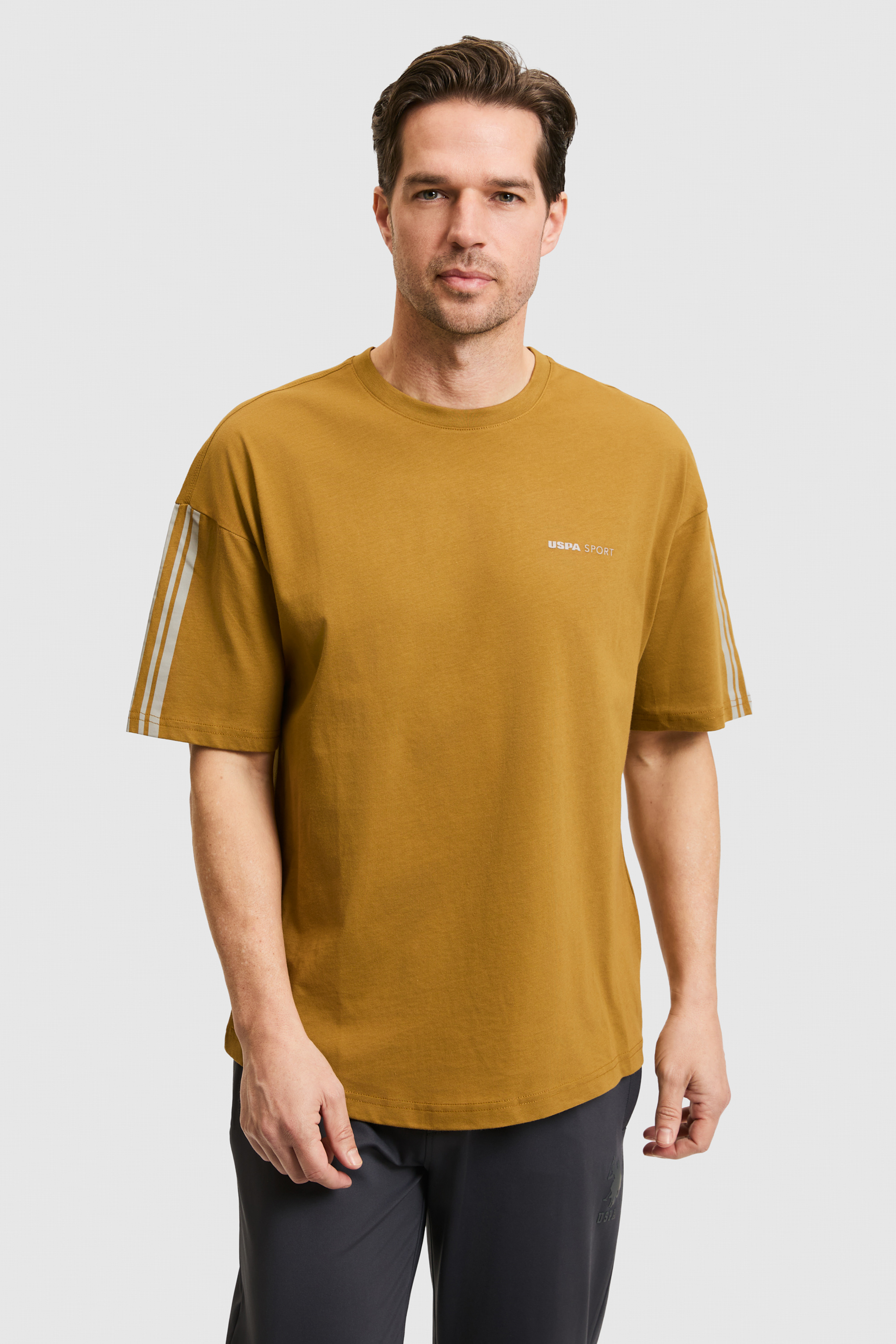 Erkek Açık Haki Tişört - 50270793028