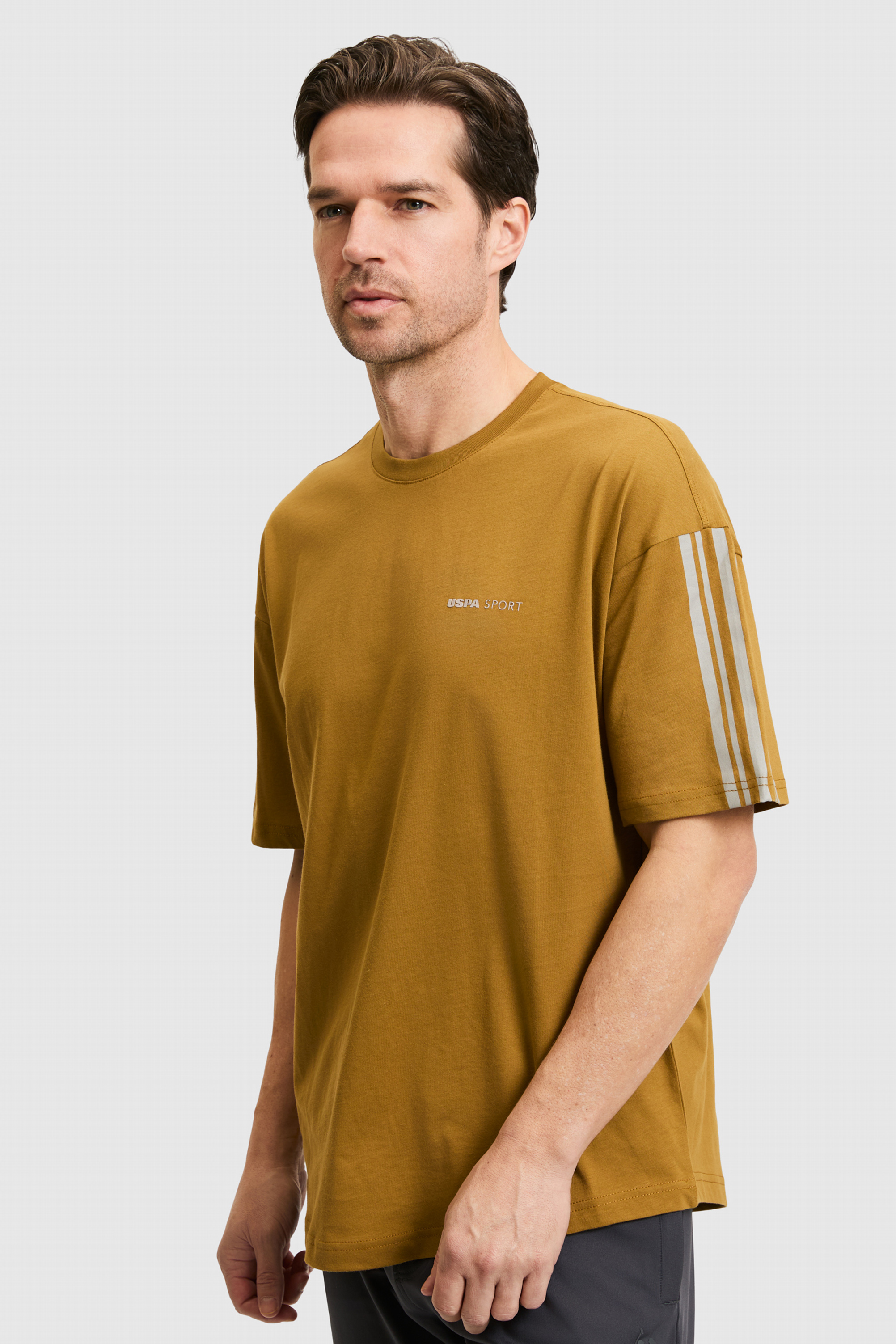 Erkek Açık Haki Tişört - 50270793028