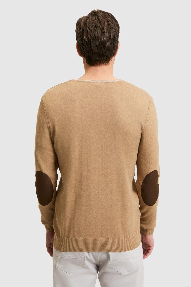 Erkek Camel Melanj Basic Kazak