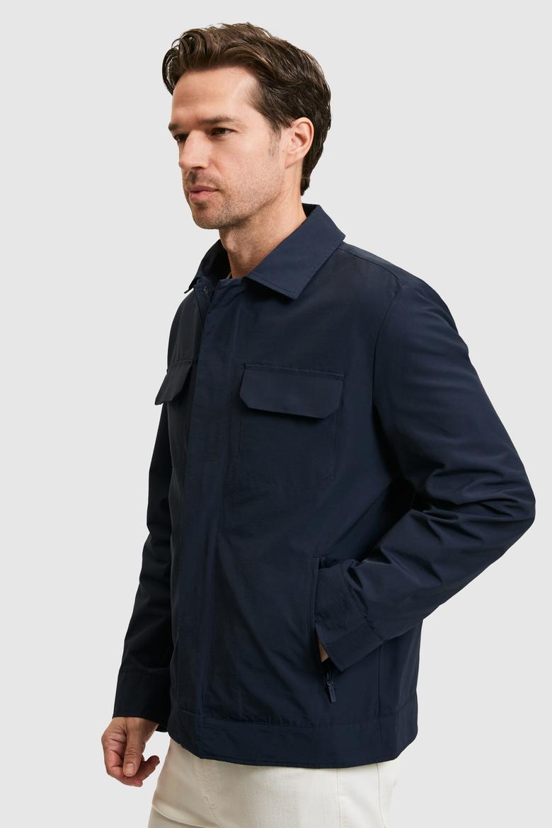 Erkek Lacivert Mont - 50318844004