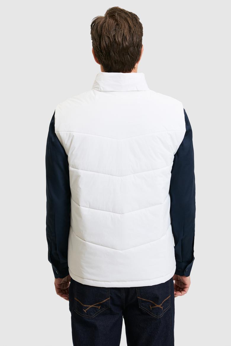 Erkek Beyaz Yelek - 50318825002