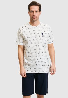 Erkek Beyaz Pijama Takımı - 50326151006