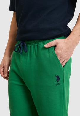 Erkek Yeşil Örme Şort - 50298038036