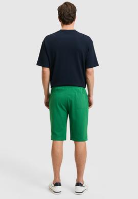 Erkek Yeşil Örme Şort - 50298038036