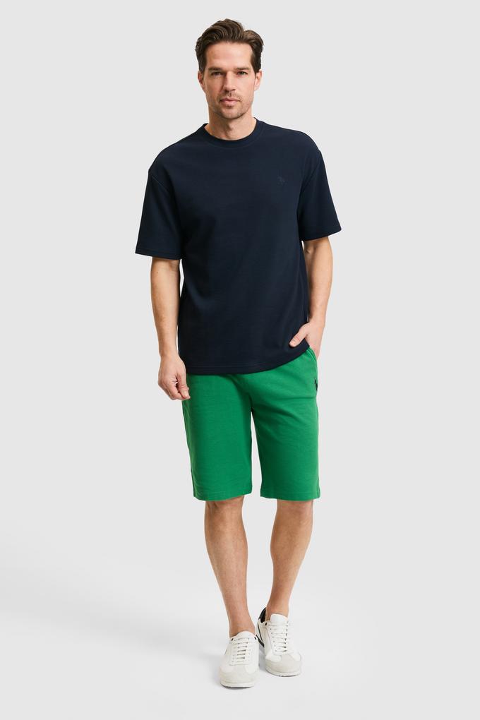 Erkek Yeşil Örme Şort