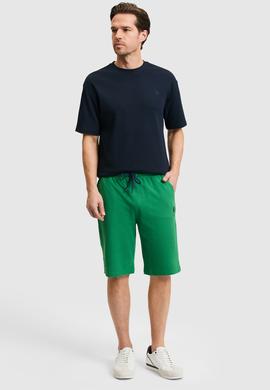 Erkek Yeşil Örme Şort - 50298038036