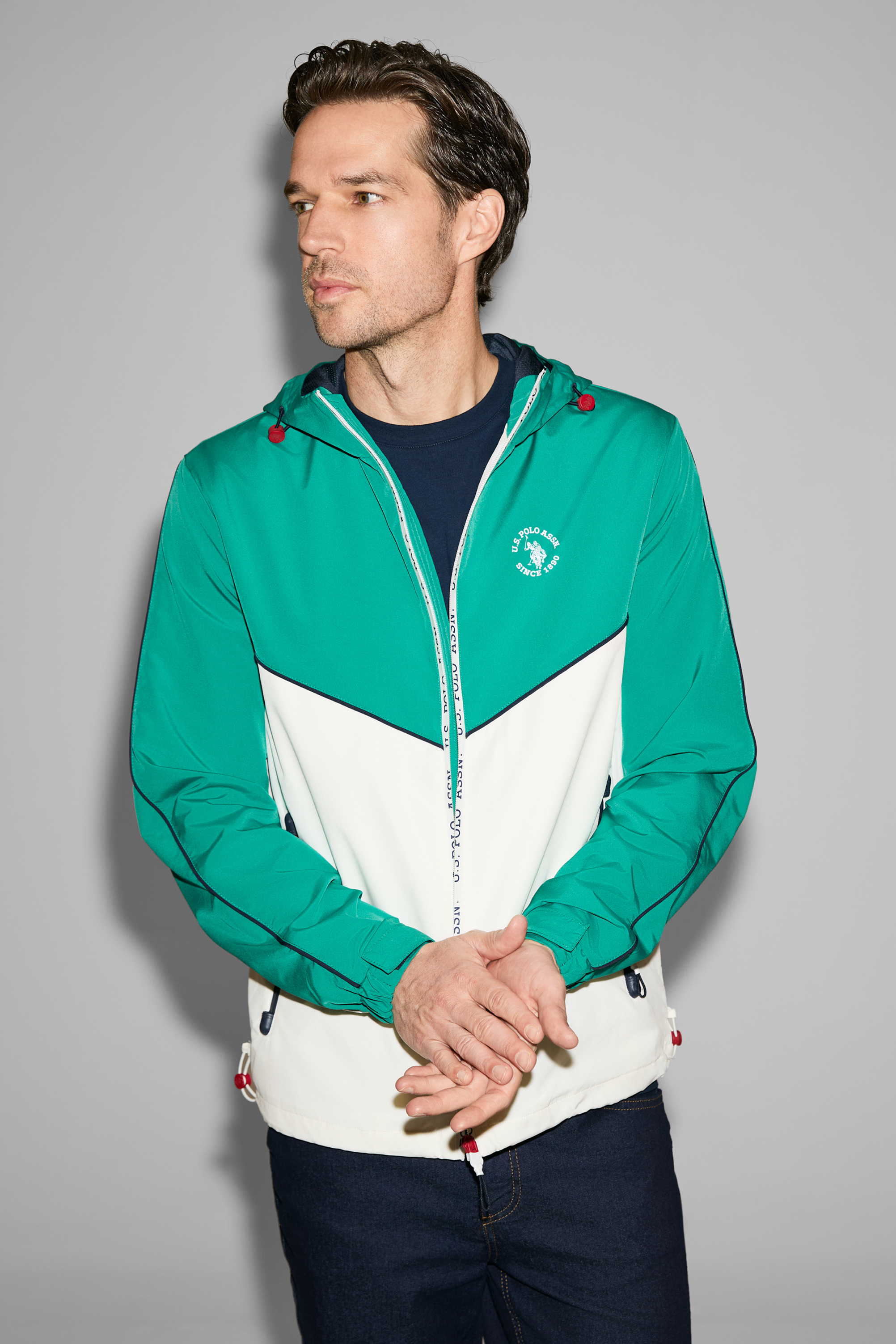 Erkek Koyu Yeşil Mont