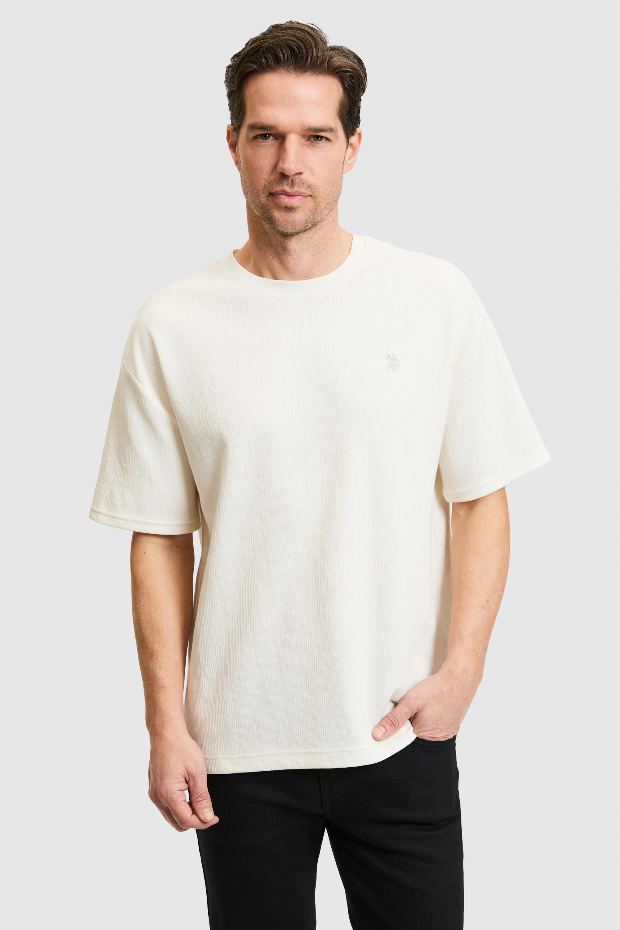 Erkek Krem Tişört
