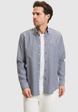 Erkek Lacivert Uzun Kollu Gömlek - 50324781001