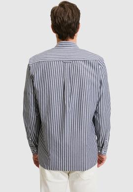 Erkek Lacivert Uzun Kollu Gömlek - 50324781001