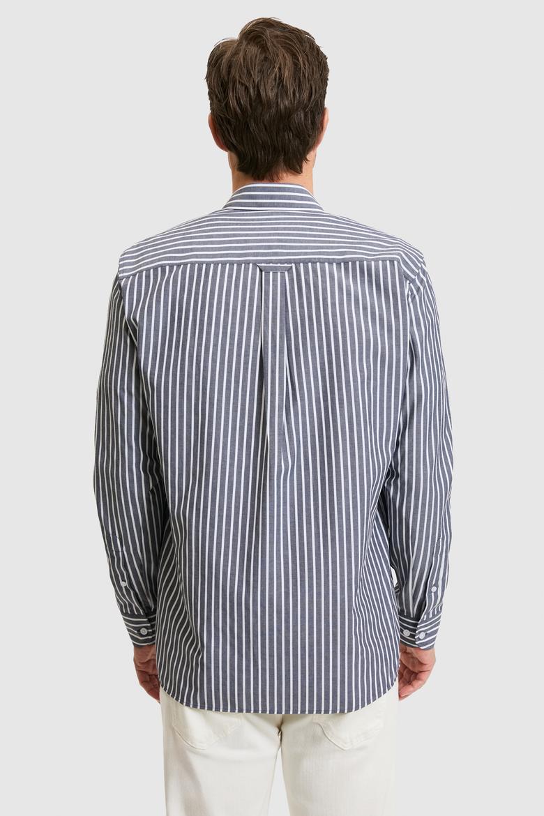 Erkek Lacivert Uzun Kollu Gömlek - 50324781001