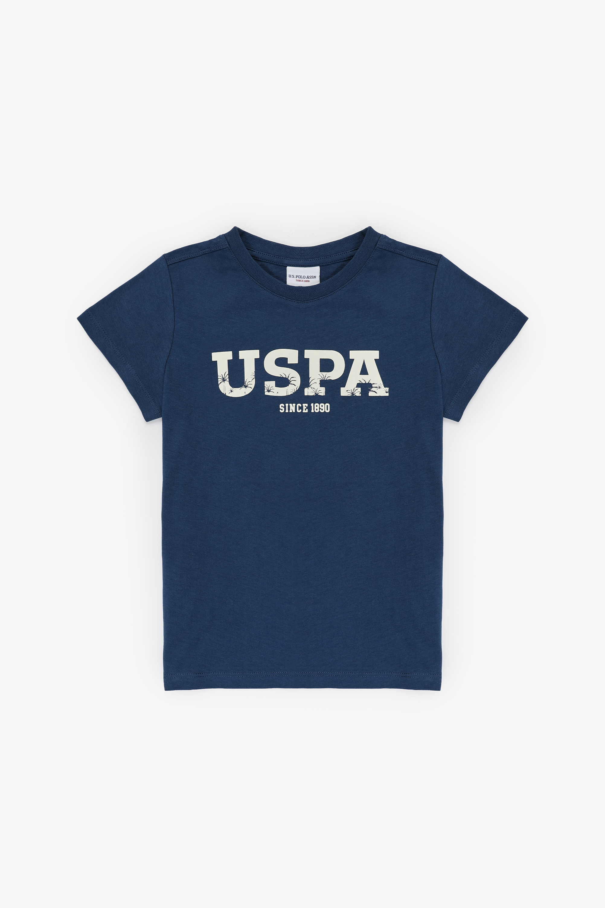 Erkek Çocuk Açık Lacivert Basic Tişört - 50325607073