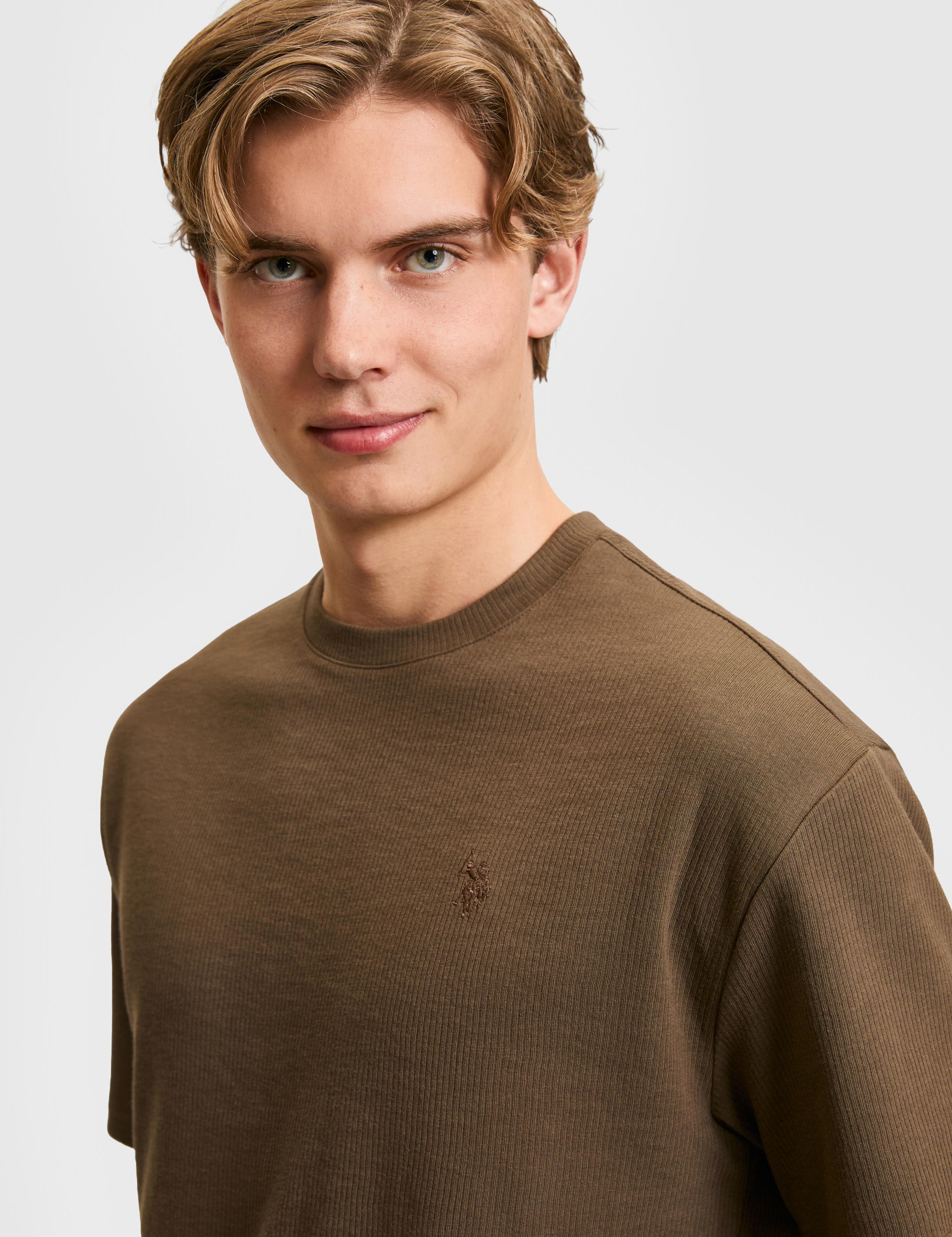 تی شرت یقه گرد ریلکس مردانه یو اس پولو | U.S. Polo Assn. - تصویر 2