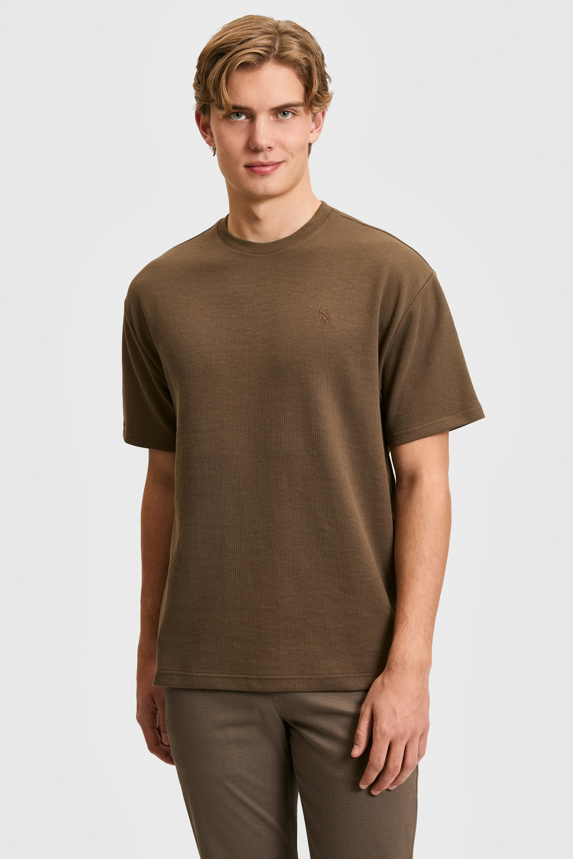 Erkek Kahverengi Tişört