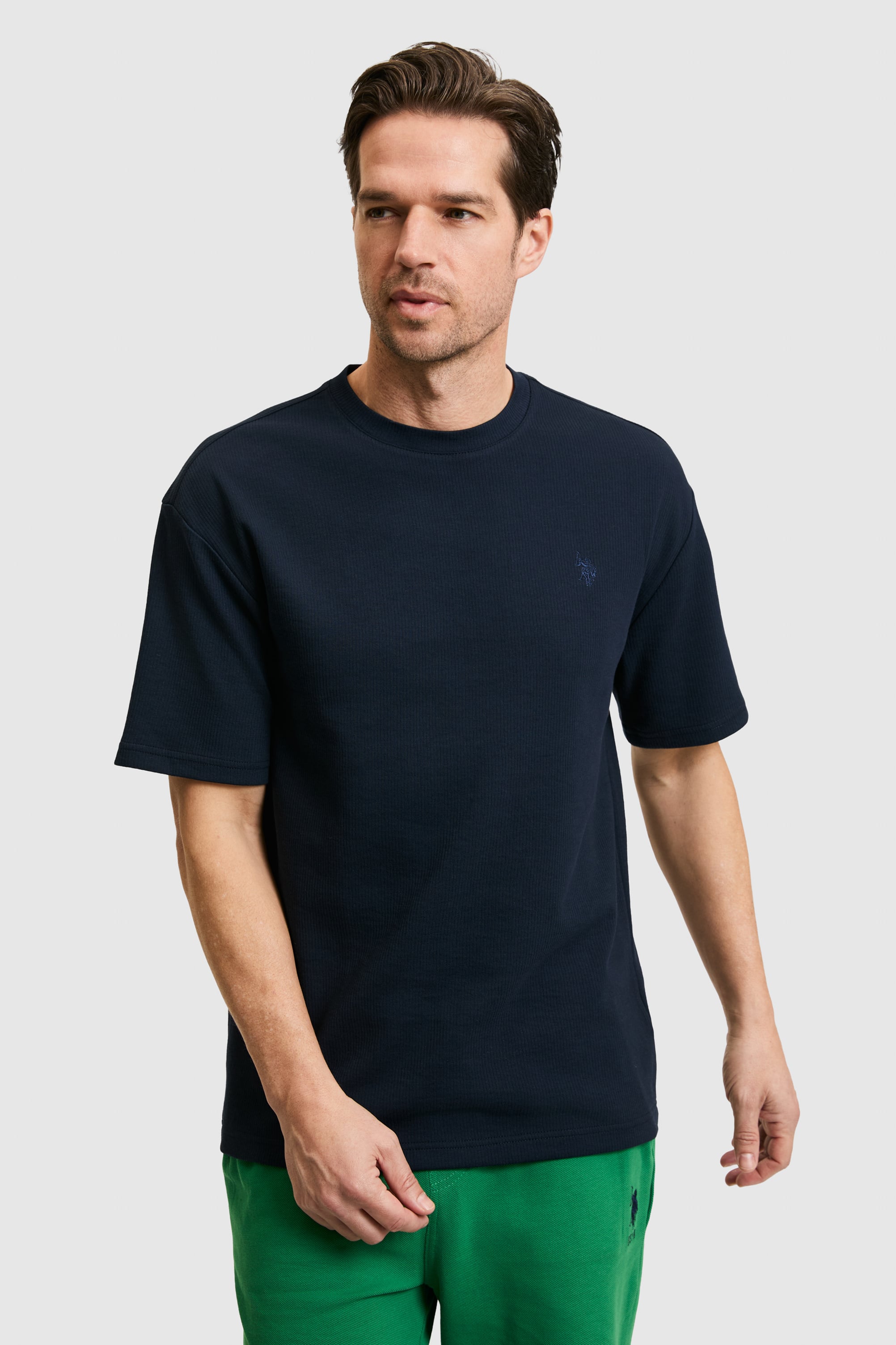 تی شرت یقه گرد ریلکس مردانه یو اس پولو | U.S. Polo Assn. - تصویر 3