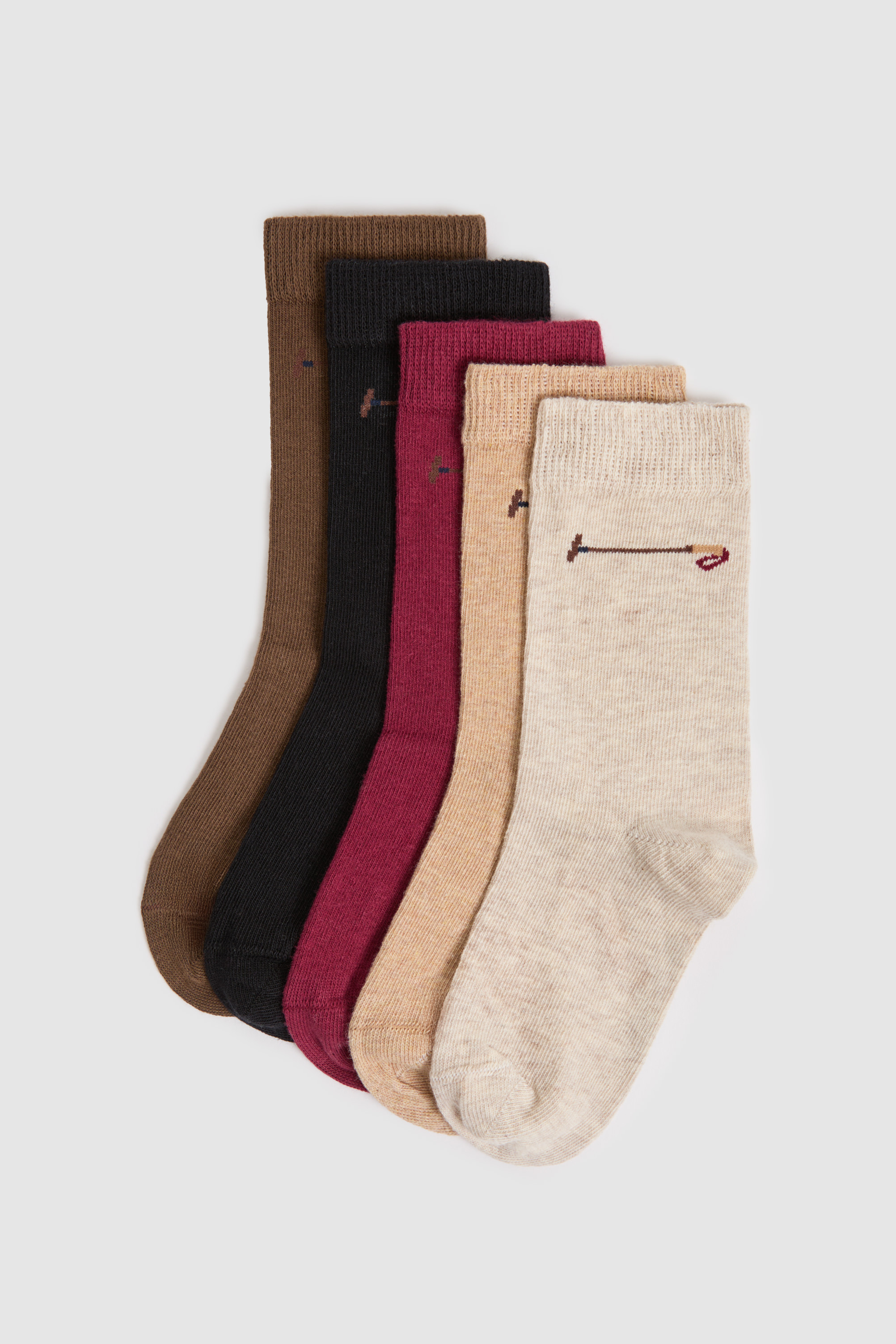 Erkek Çocuk Bordo Çorap - 50258084003