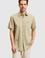 Erkek Açık Haki Kısa Kollu Gömlek