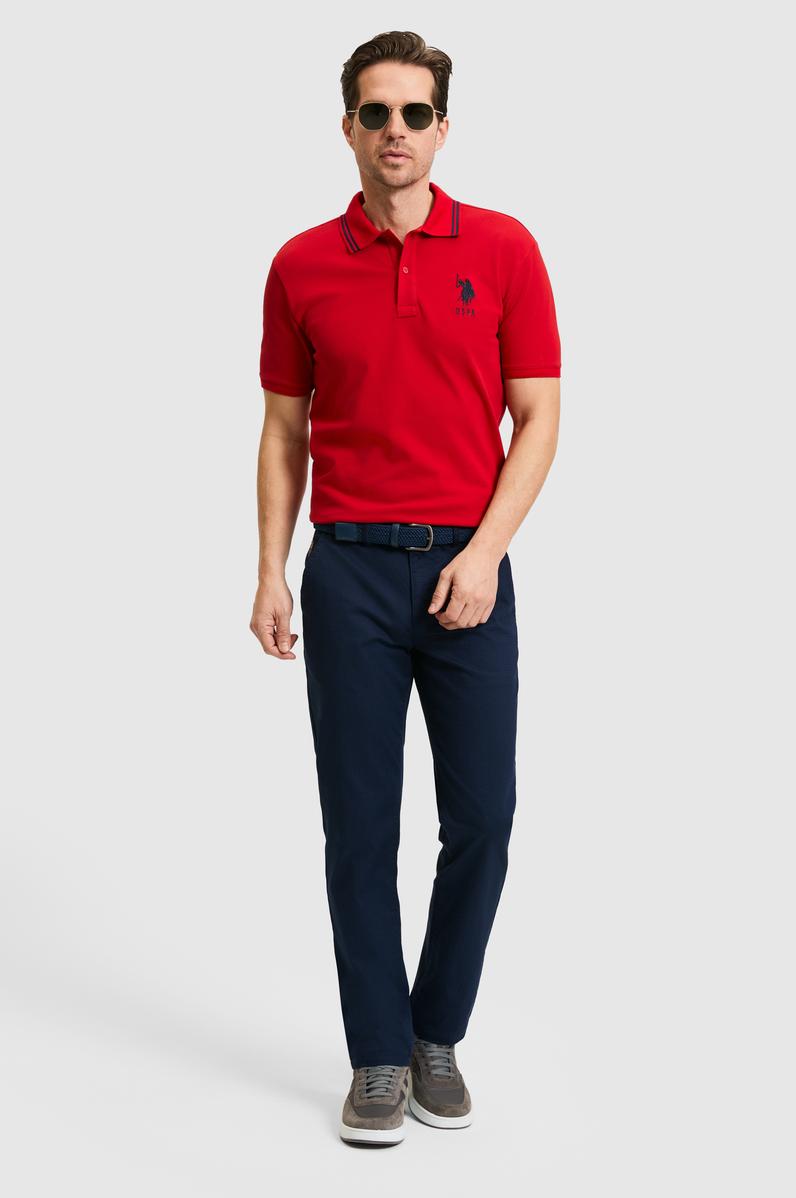 Erkek Lacivert Kanvas / Chino Pantolon