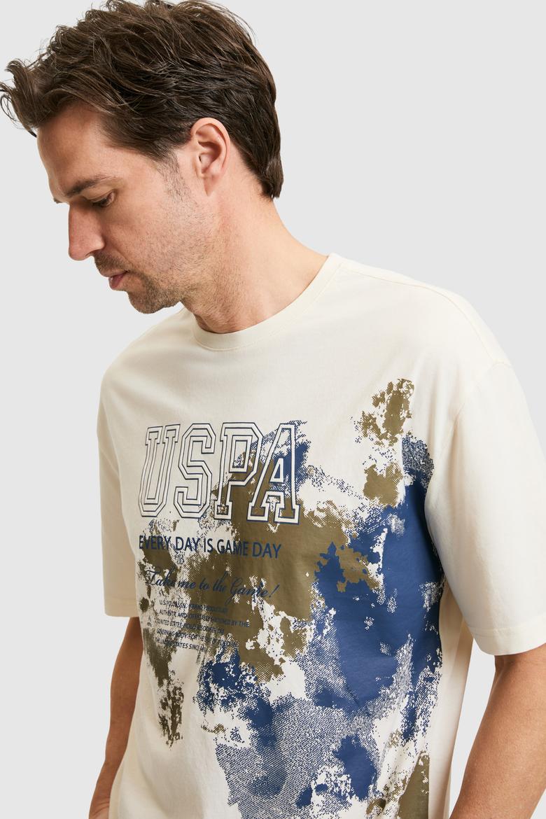 Erkek Krem Tişört - 50322542019