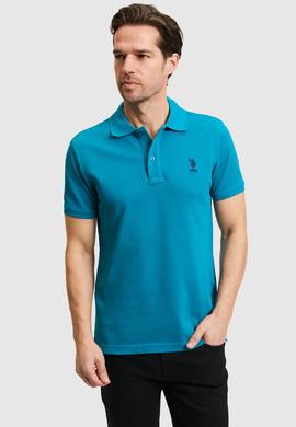 Erkek Petrol Basic Tişört - 50322304272