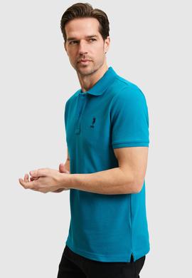 Erkek Petrol Basic Tişört - 50322304272