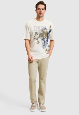 Erkek Açık Haki Kanvas / Chino Pantolon - 50322335382