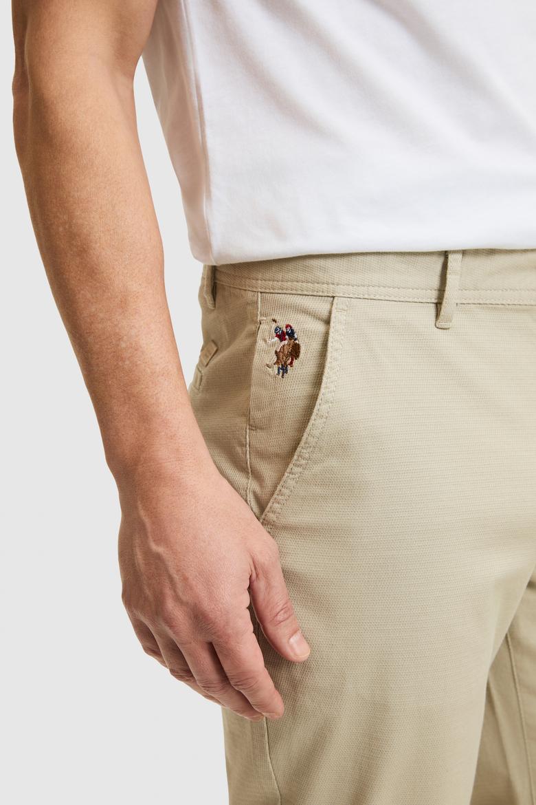 Erkek Açık Haki Kanvas / Chino Pantolon - 50322335382