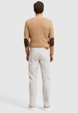 Erkek Açık Gri Kanvas / Chino Pantolon - 50322356030