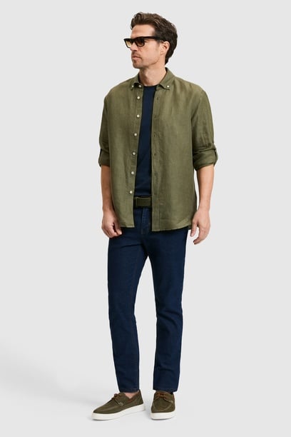 Erkek Mavi Slim Fit Jean Pantolon