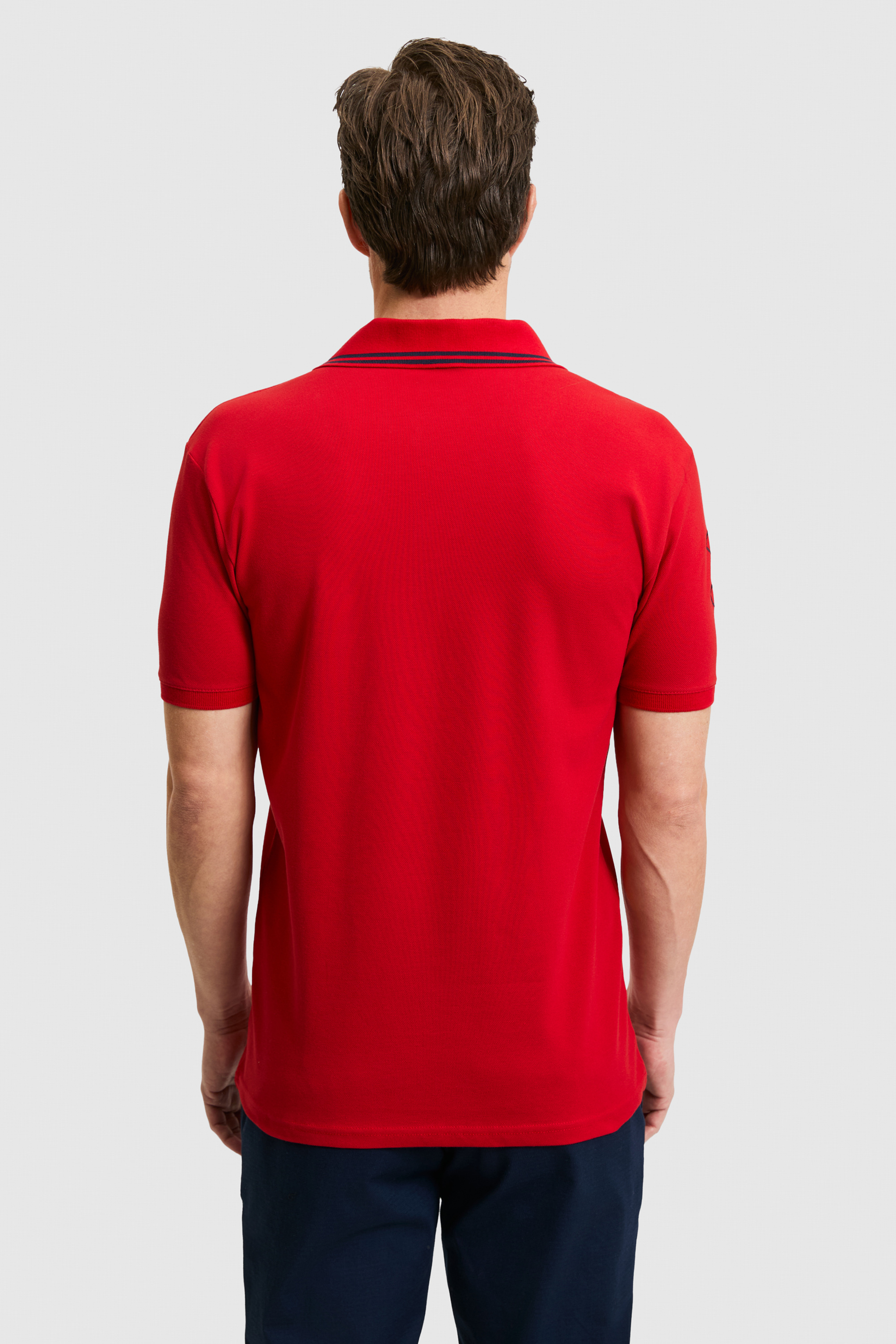 Erkek Kırmızı Basic Tişört - 50322384019