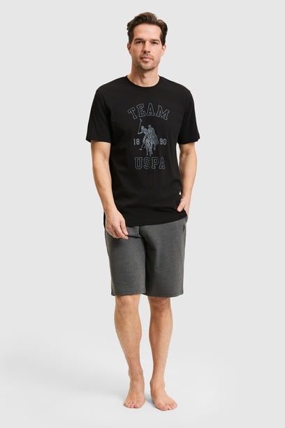 Erkek Siyah Pijama Takımı