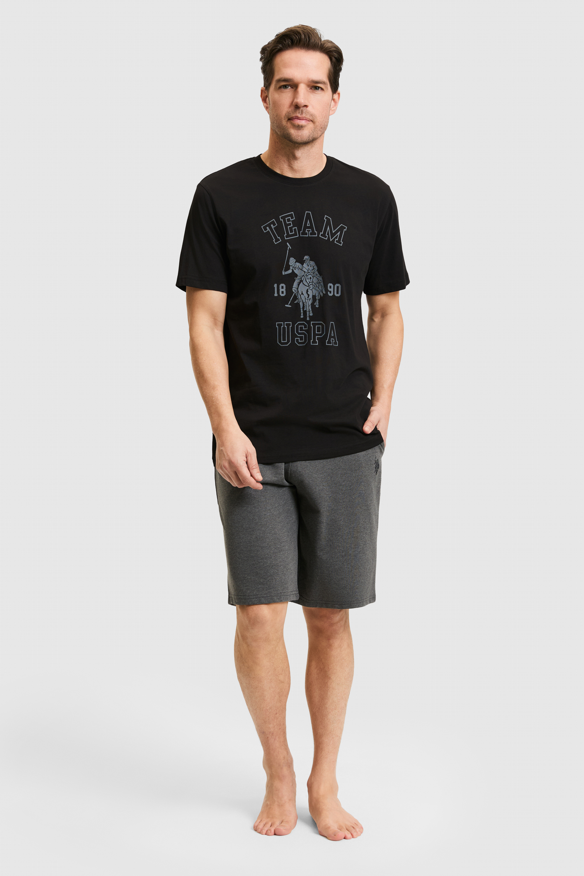 Erkek Siyah Pijama Takımı