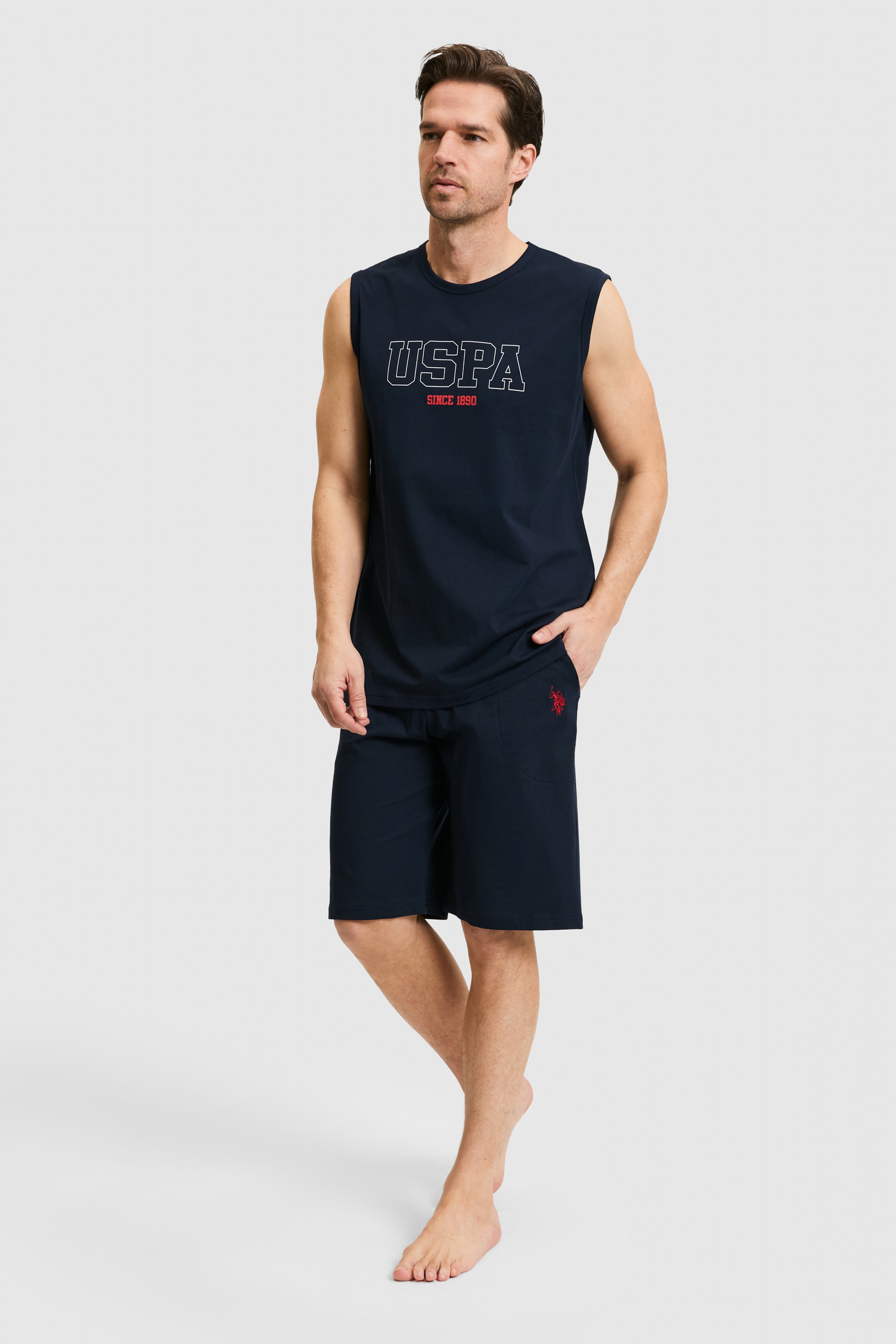 Erkek Lacivert Pijama Takımı