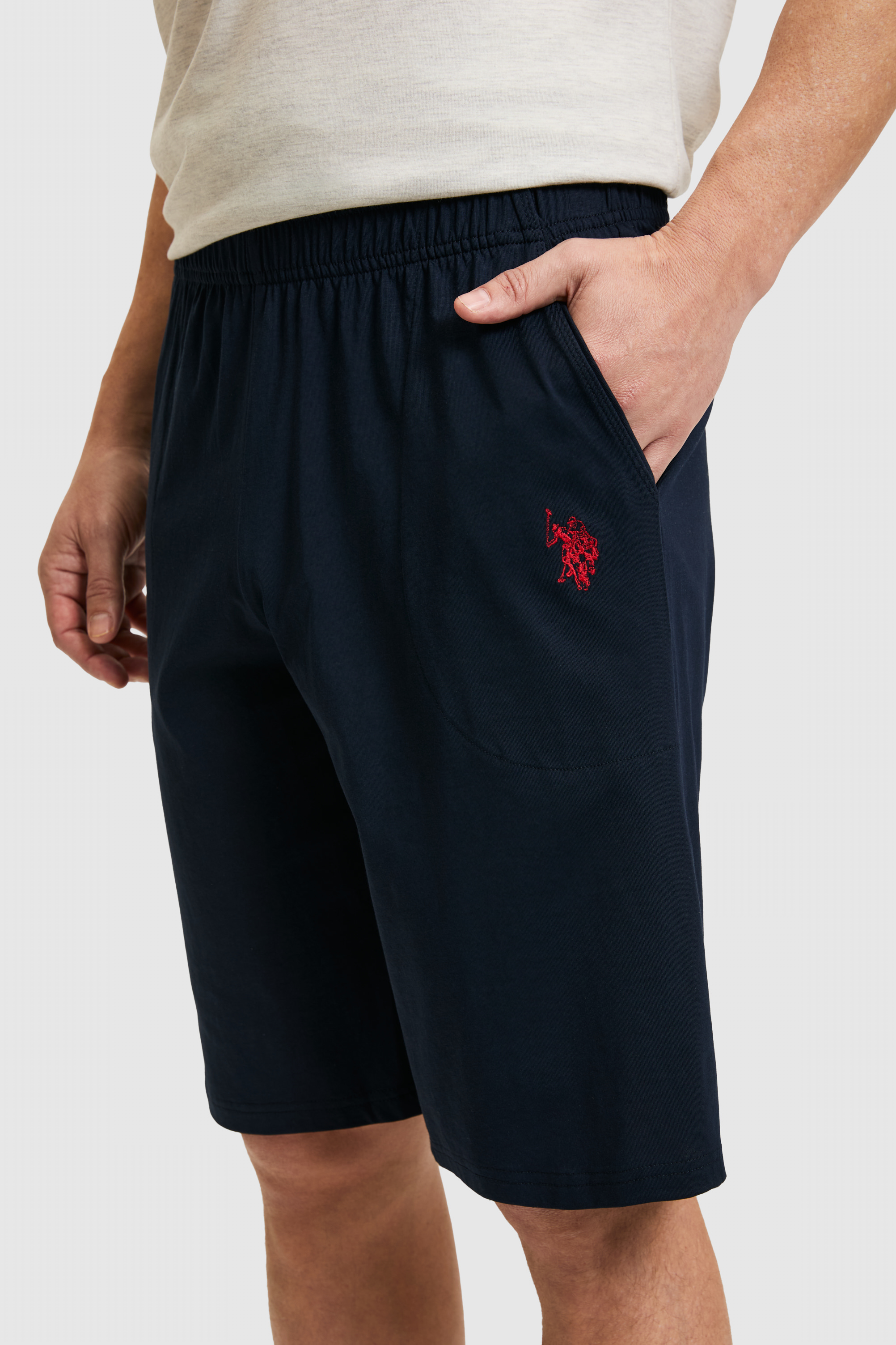 Erkek Açık Gri Melanj Pijama Takımı - 50326134005