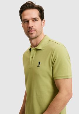 Erkek Yeşil Basic Tişört - 50324998057