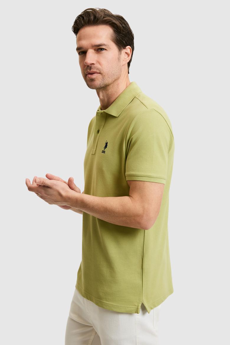 Erkek Yeşil Basic Tişört - 50324998057