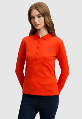 Kadın Turuncu Basic Sweatshirt - 50271573168