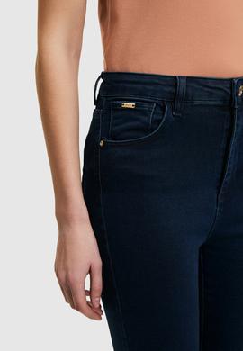Kadın Koyu Mavi Jean Pantolon - 50307805010