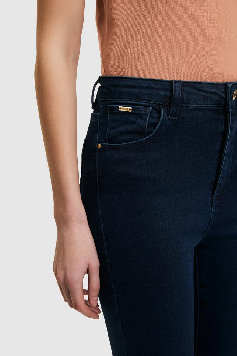 Kadın Koyu Mavi Jean Pantolon - 50307805010