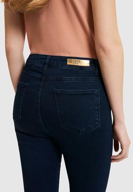 Kadın Koyu Mavi Jean Pantolon - 50307805010