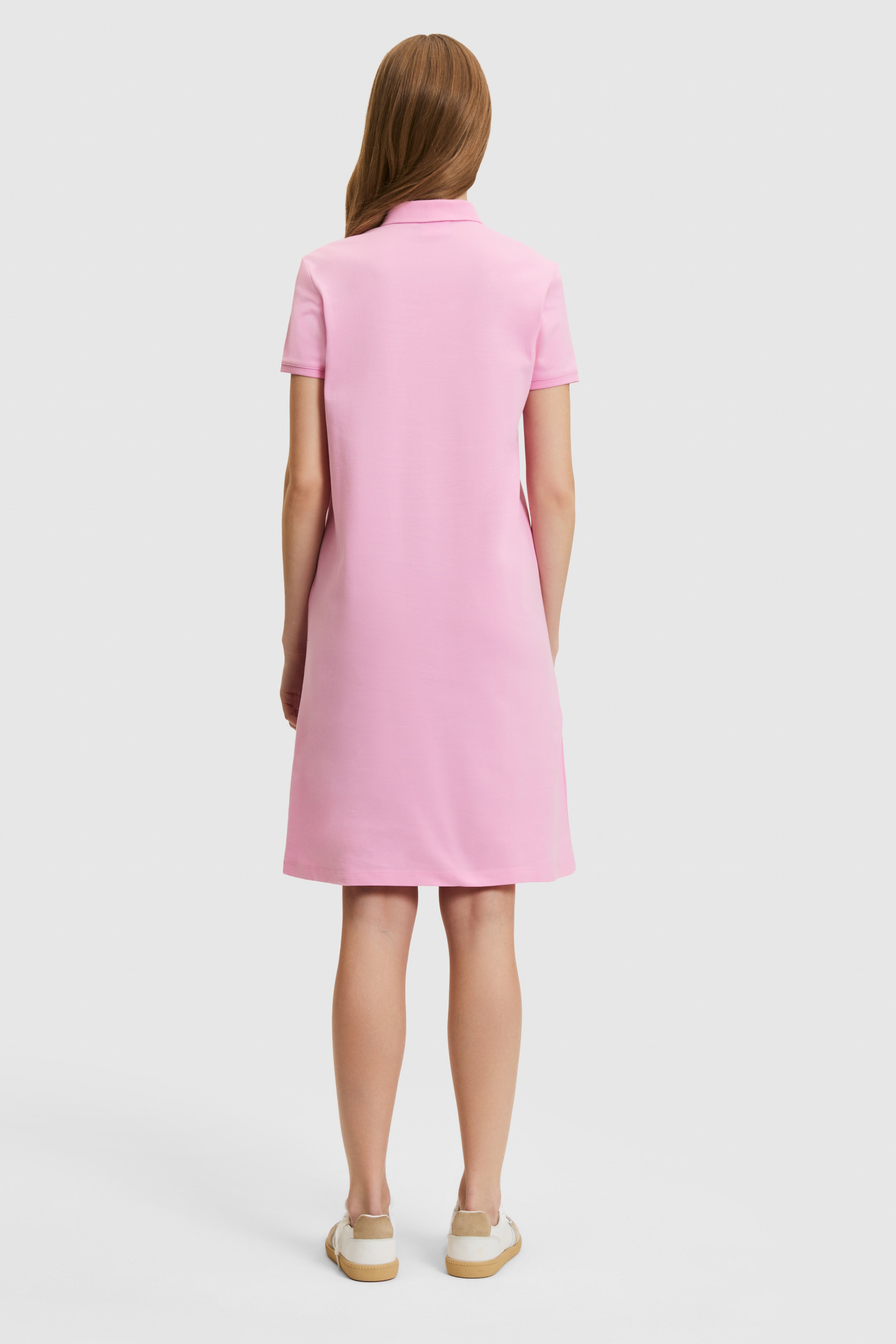 Kadın Pembe Örme Elbise - Image 6