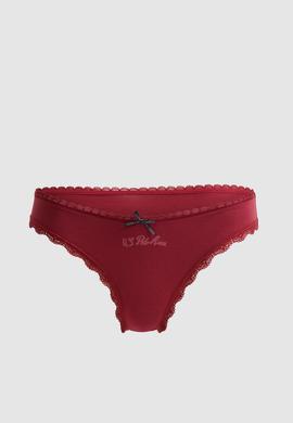 Kadın Bordo İç Giyim Alt - 50267343009
