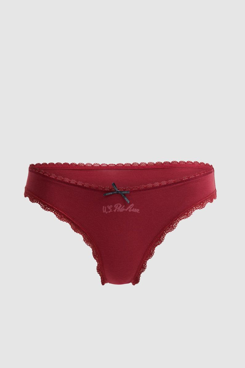 Kadın Bordo İç Giyim Alt
