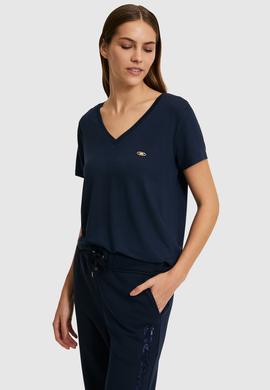Kadın Lacivert Basic Tişört - 50321833033