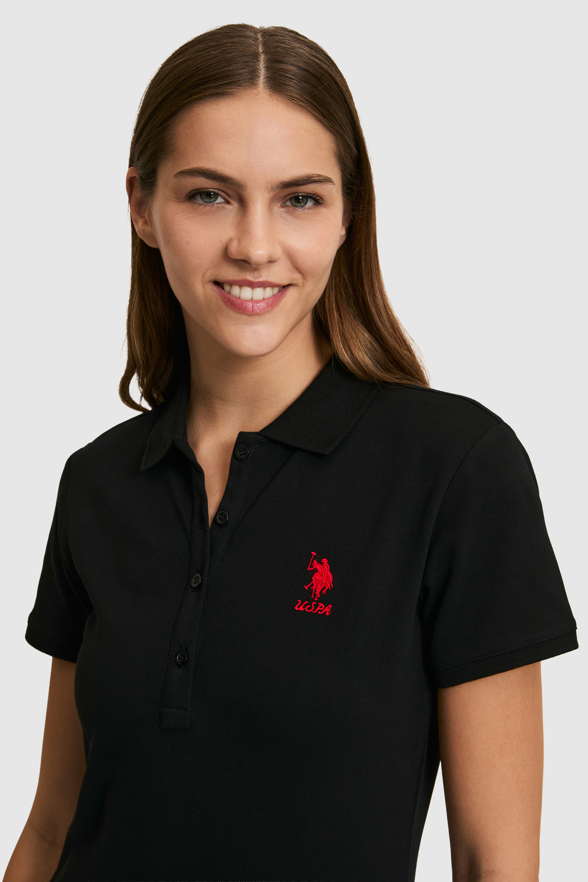Kadın Siyah Basic Tişört - 50321798118
